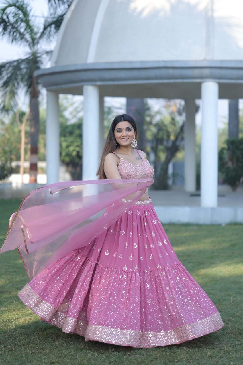Designer Pink Lehenga Choli for Women Girls Indian Wedding Party Wear  Lengha Choli Engagement Reception Wear Ghagra Choli Ready to Wear - Etsy  Sweden
