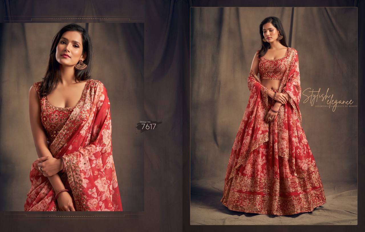 Lehenga Cholis: Buy Indian Lehenga Outfits Online | Utsav Fashion