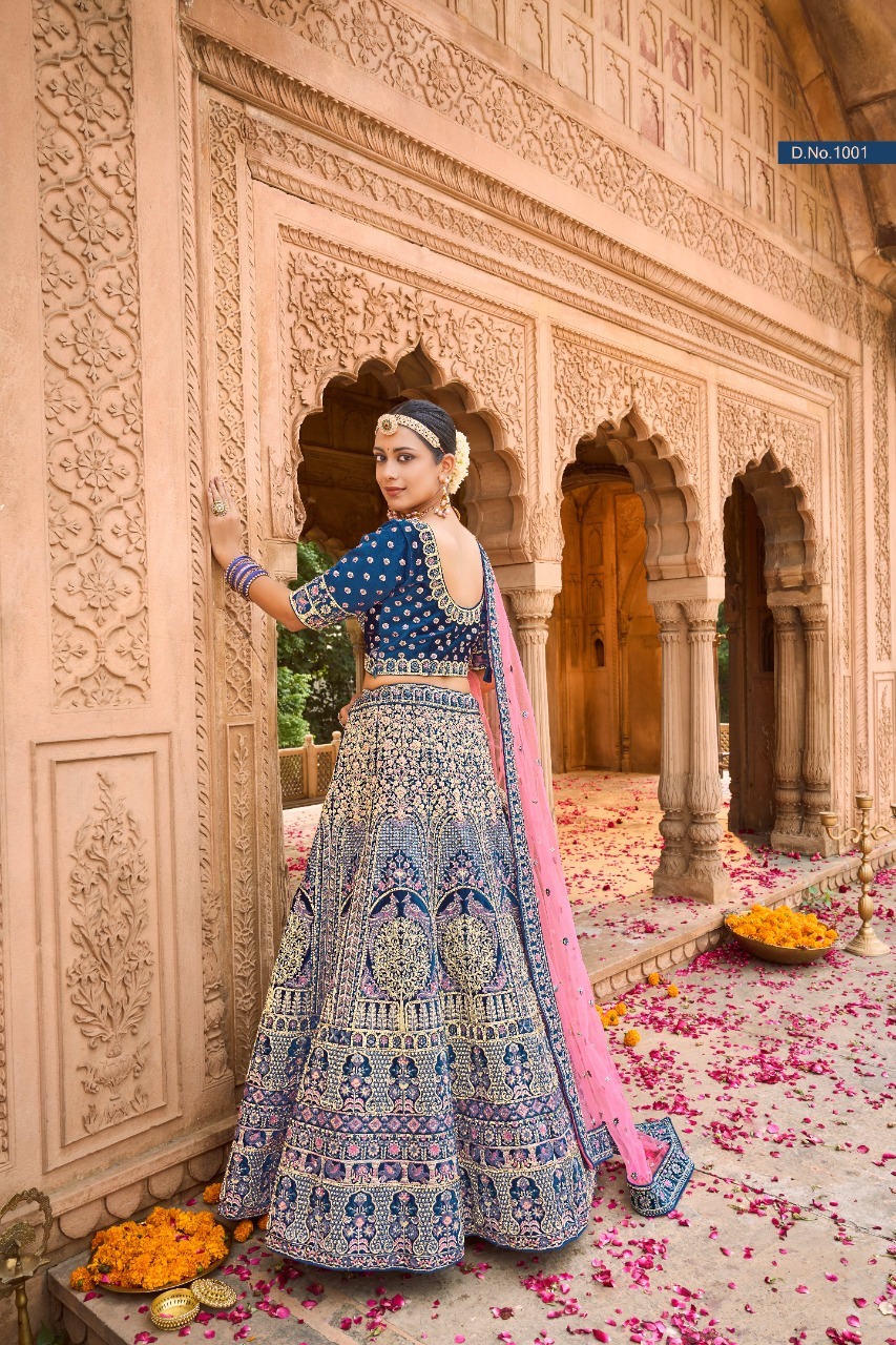 Buy Blue Wedding Lehenga Choli Sabyasachi Lehenga Skirt Bridal Lehenga for  Women Indian Dress Partywear Lehenga Blouse Designer Lehenga Crop Top  Online in India - Etsy
