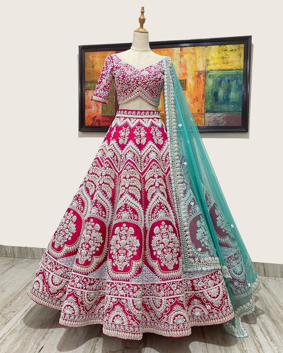 Wedding Lehenga Blouse Designs For Indian Brides In 2022 - Needles &  Thimbles