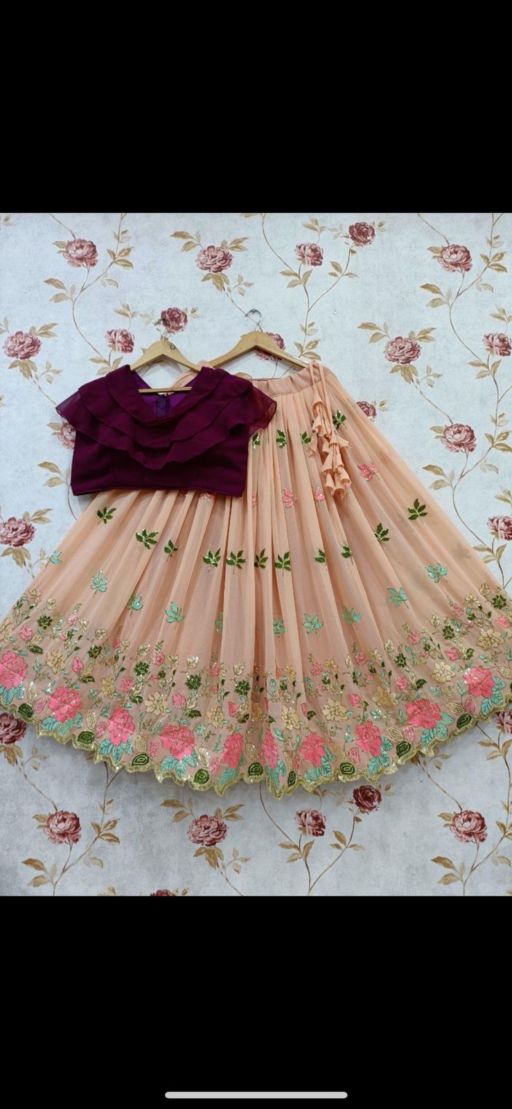 Buy Alluring Baby Pink Color Wedding Wear Net Embroidered Badala Work  Lehenga Choli | Lehenga-Saree