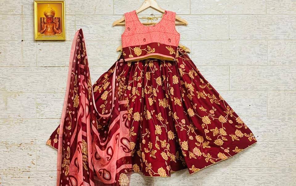 Designer Wine Sequins Embroidered Readymade Lehenga Choli | Western dresses  for girl, Girls designer wear, Gowns for girls