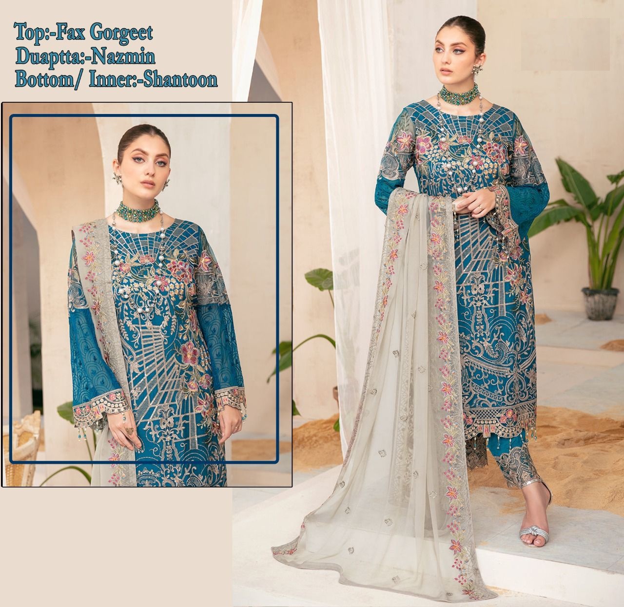 COSMOS AAYRA EXCLUSIVE 2 B NEW BEST PAKISTANI SUITS IN SURAT