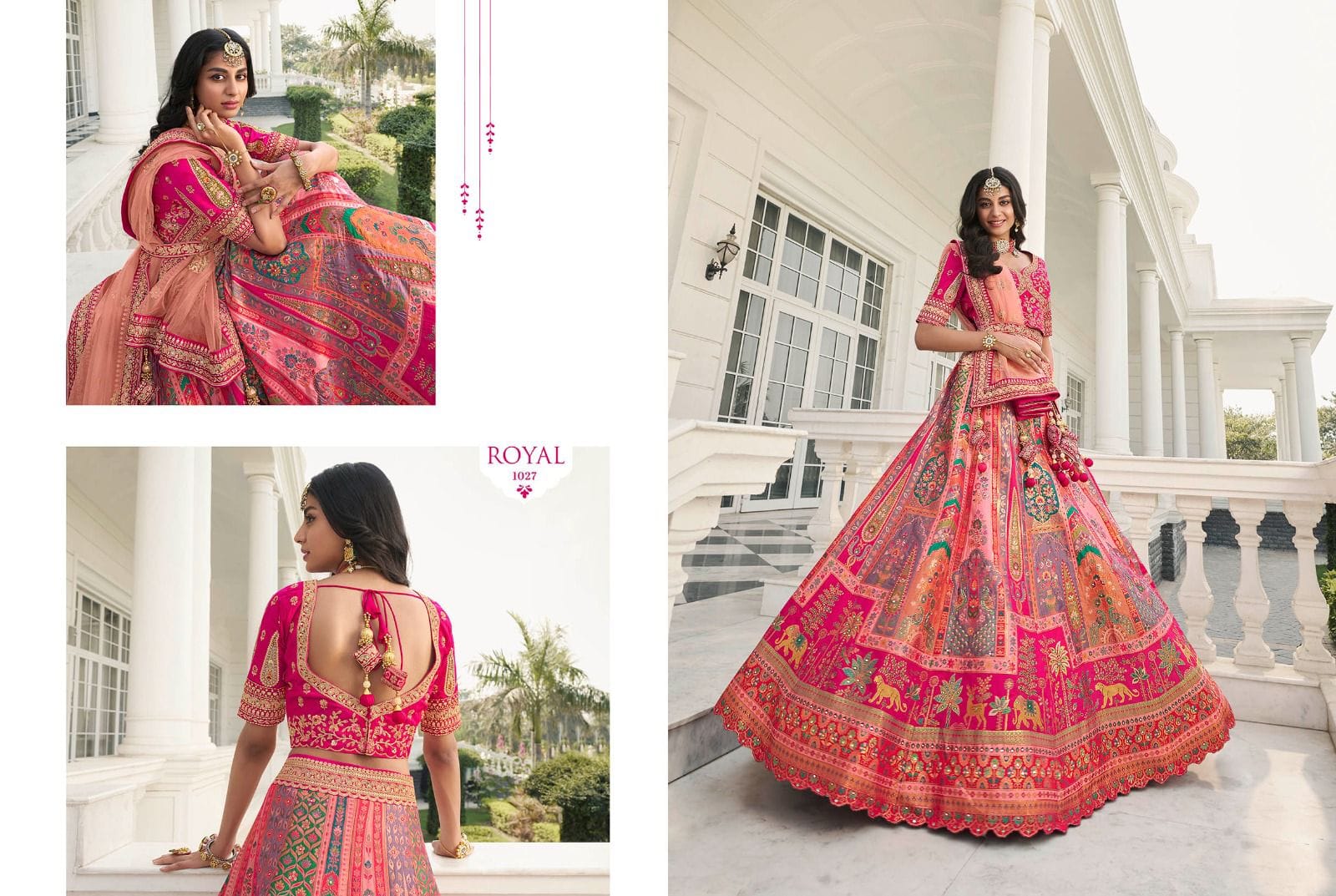Designer Bridal Lehenga Choli at 3200.00 INR in Surat | Sai Silk
