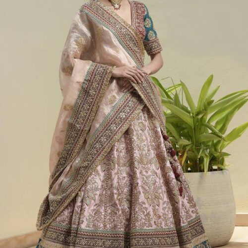 DESIGNER BRIDAL LEHENGA Choli for Women or Girls