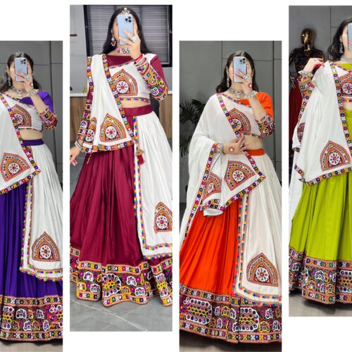 Colorful Navratri Traditional Chaniya Choli Collection 2k25 .